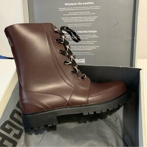 Cougar Women's Madrid Rain Boots Oxblood Size 9